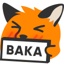 :2221_blob_foxsign_baka: