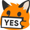 :3925_blob_foxsign_yes: